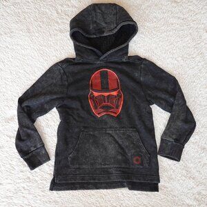 Boys Size Small 5/6 Star Wars Storm Trooper Hoodie Sweatshirt, Like New